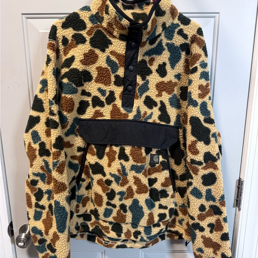 Carhartt camo Print Fleece Pullover